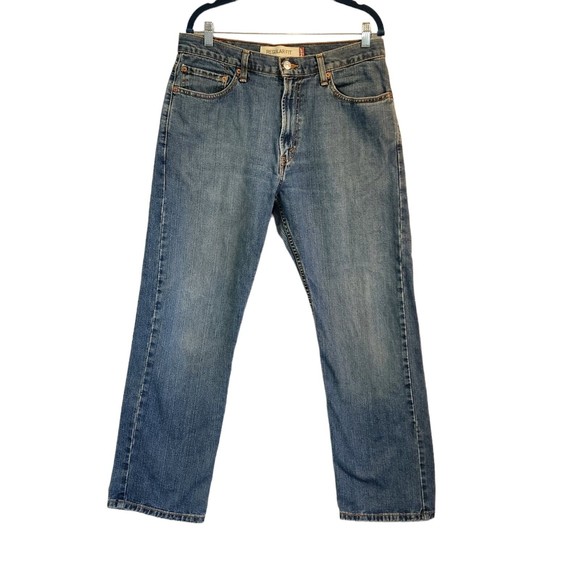 Levi 505 Men’s Size 32x28 Jeans Classic Original Fit Straight Leg Medium Wash - Picture 1 of 11